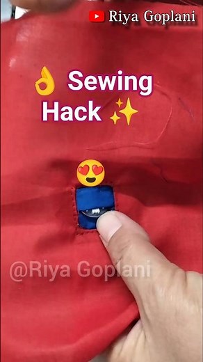 Sewing Hack | Easy Button Hole Making at Home | Simple Sewing Trick for Beginners| Fashion| DIY