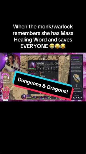 W VICTORIA 🤘🏻😭 #dungeonsanddragons #VTT #foundryvtt #friends #games