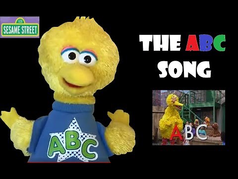 The ABC Song Big Bird Sesame Street Singing & Talking Soft Toy 2010