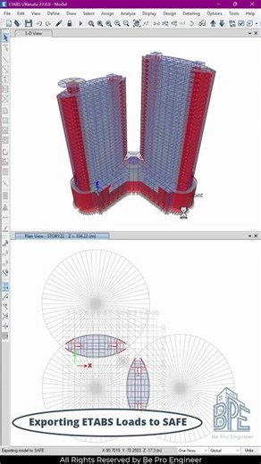 How to Export ETABS Loads to SAFE