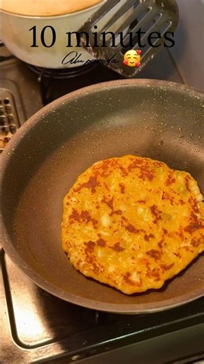 EASY ALU PARATHA 🥔🫓#aluparatha #easyrecipe #shorts