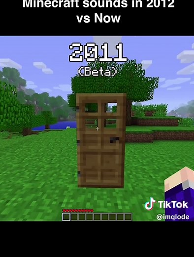 Minecraft Old vs New Sounds Comparison
