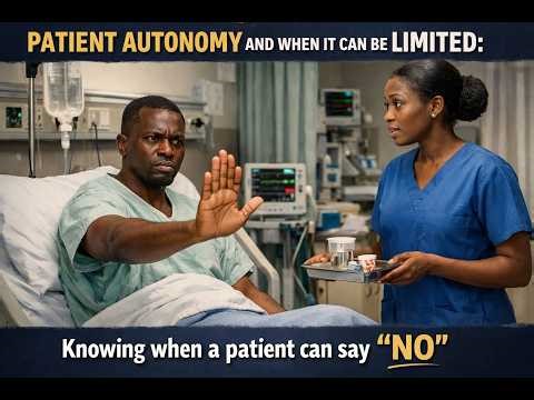 What happens when a patient says No to treatment #nursing ,#patientautonomy
