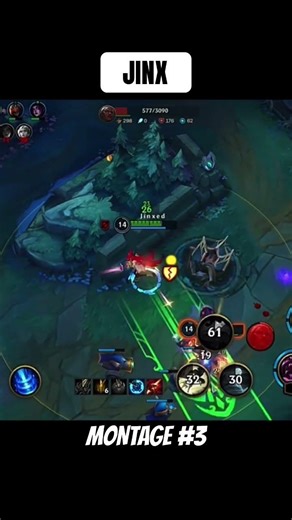 Wild Rift - JINX MONTAGE Eps.3 #wildrift #shorts
