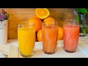 Fresh Homemade Orange and Grapefruit Juice | 2 EASY WAYS