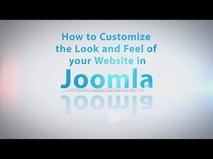 How to Customize Your Joomla 3 Website