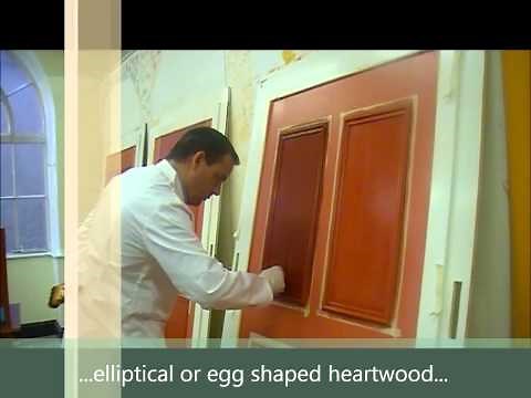 Faux Graining Mahogany