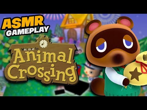 ASMR | Animal Crossing | Gamecube Gameplay #asmr