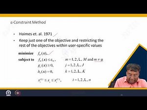 Weighted Sum Method Epsilon-Constraint Method #swayamprabha #ch38sp
