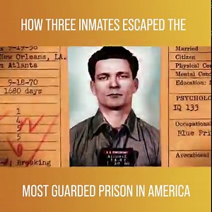 50K views · 1.3K reactions | Alcatraz prison was made to house the most infamous and dangerous criminals of America, and the security was unlike any other prison, yet three inmates still managed to escape - how did they do it? Watch more Codes & Conspiracies on discovery+: https://bit.ly/3Lb7D1r | Love History | Facebook
