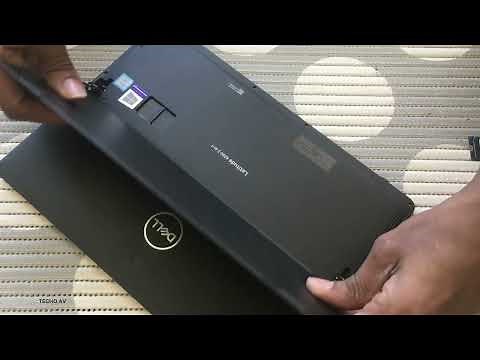 Dell Latitude 5290 2 in 1 Screen Removal / Disassembly | SSD Replace