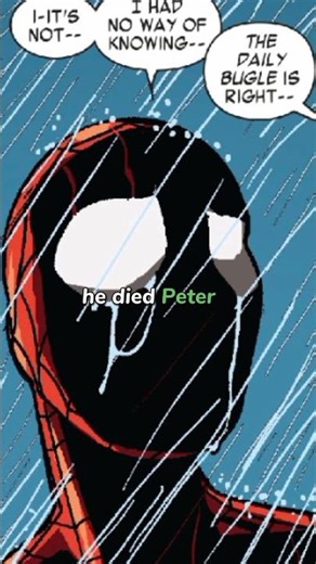 Aunt May broke Peter's heart 💔