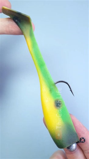 How to Rig an Ultra-Chartreuse Giant Soft Bait for Pike