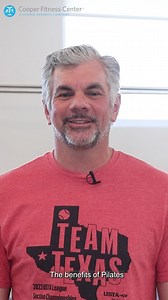 14 reactions | Real men do Pilates. Watch to learn how Cooper Fitness Center member Brandon uses Pilates to strengthen his whole body and most importantly his core —allowing him to continue playing tennis at a high level. Learn more about Pilates at Cooper and find your class at https://bit.ly/PilatesatCooperFitnessCenter. #pilates #cooperfitnesscenter #menshealth #realmendopilates #privatepilates #pilatesatcooper #exercise #mobility #strength | Cooper Aerobics | Facebook