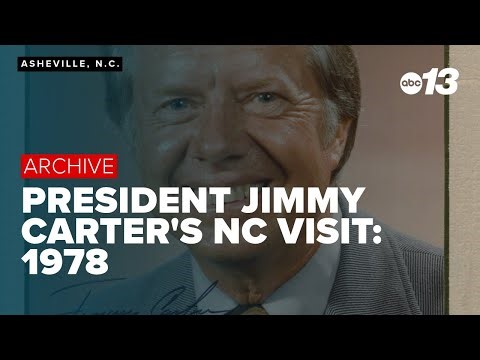 News archive: Sept. 22, 1978, Jimmy Carter visits Asheville