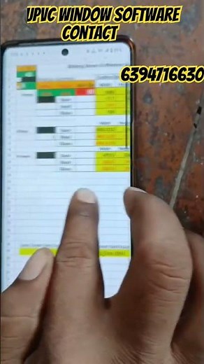 uPvc window cutting software | | Free software Excel Mai Banaye