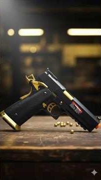 Gold Hi-Capa 5.1 Airsoft#Airsoft #HiCapa #AirsoftPakistan #TacticalGear #PistolReview