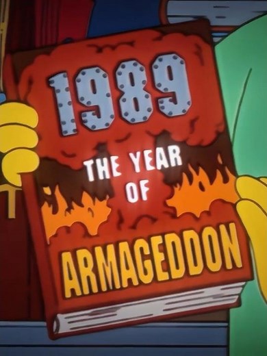 Simpson Predicting The Rapture 😨PT.1 #simpsons#simpsonspredictions#predictions#rapture#god#shorts