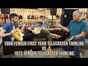 First Year 1968 Fender Telecaster Thinline | Progression of the Fender Telecaster Thinlines