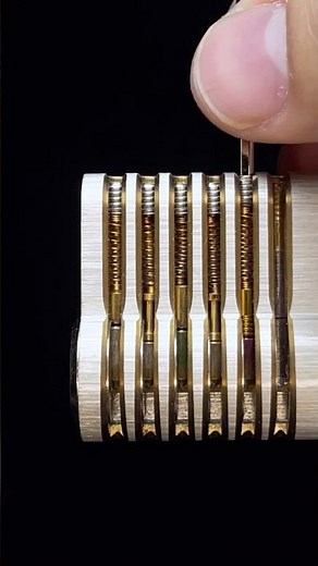 Folding lock pick set from ‪@killermaru‬ #lockpicking #locksport #edc