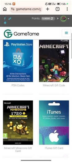 How to earn free Minecraft codes. Using [GameTame]