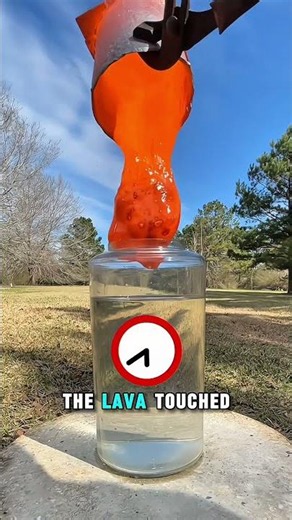 This Is What Lava Actually Does In Water