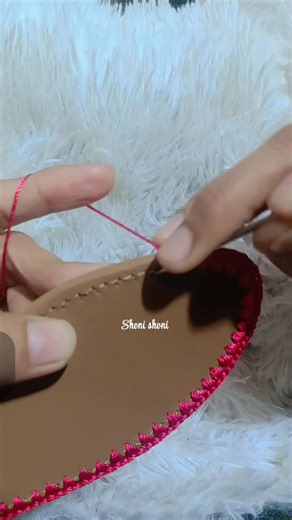 Shoni Shoni on Instagram: "How To Make Crochet Sole For crochet Sandals"