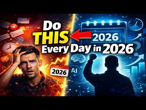 🎥 The Perfect Daily Routine for 2026 (It Changes Everything)