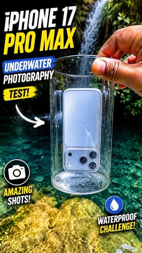iPhone 17 Pro Max Underwater Photography Test 🌊📸