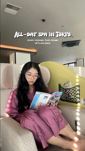 BEST ALL-DAY SPA in Tokyo!!
