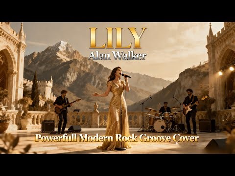 Lily - Alan Walker | Powerful Rock Modern Groove Cover (Lyrics Video)