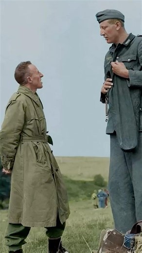 The tallest German soldier of World War II