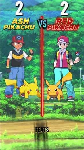 Ash Pikachu⚡ Vs Red Pikachu🔥|| PokeUltra D #pokemon #pokemonbattle #pikachu