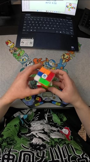 Nice solves on the new MoYu Super AoLong 3x3 #superaolong #moyu #thecubicle #rubikscube #cubing