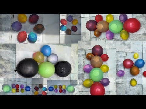 The Ultimate Water Balloon 🩷❤️💚Battle