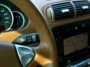 How to start the engine of a Porsche Cayenne