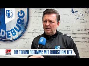 Trainerstimme: Christian Titz vor dem Heimspiel gegen den SV Wehen Wiesbaden