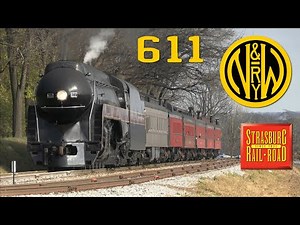 Norfolk & Western 611 at Strasburg! - 11/12/2022