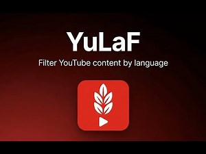 Filter YouTube Videos by Language | Yulaf Extension