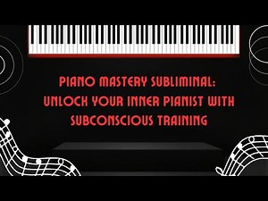 Piano Mastery Subliminal: Unlock Your Inner Pianist with Subconscious Training