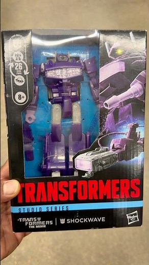 Transformer the Movie Studio Series SHOCKWAVE Decepticon Action Figure #transformers #shockwave