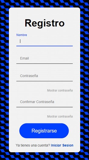 SrSpes | Desarrollador Web on Instagram: "🌟 ¿Quieres crear un formulario de registro y login elegante y funcional en pocos minutos? Te muestro cómo hacerlo con HTML y CSS. 🚀 Estructura HTML: Aprende a agregar etiquetas form, section, h2, y input para construir un formulario completo. Formulario de Login y Registro: Descubre cómo duplicar y adaptar el formulario para el inicio de sesión. Estilización con CSS: Técnicas para eliminar márgenes, añadir fondos, y estilizar todos los elementos del fo