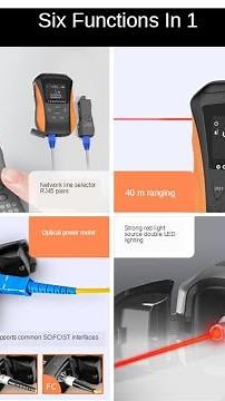 Optical Power meter cable tester tracker (6-in-1 functions)