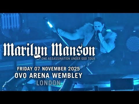 Marilyn Manson – Live at Wembley Arena 2025 [Full Concert | 7th November 2025] 4K 60FPS