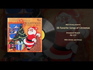 Walt Disney's 30 Favorite Songs of Christmas (DQ-1239) | Vintage Disney Vinyl Restored