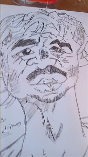 #art #illustrationnation #portraitart Black and White Pedro Pascal