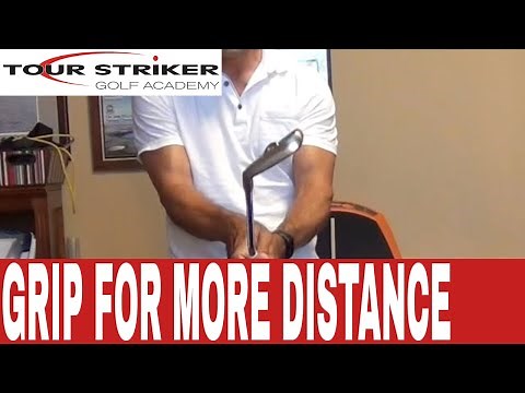 Grip the Golf Club for More Distance & Control | Martin Chuck | Tour Striker Golf Academy