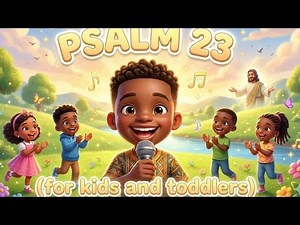 🌈✨ Psalm 23 – Children Bible Song | The Lord Is My Shepherd | Children’s Bible songs video🌈