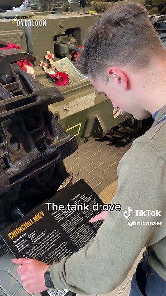 WWII Churchill Tank: A Story of Valor & Loss at Overloon War Museum