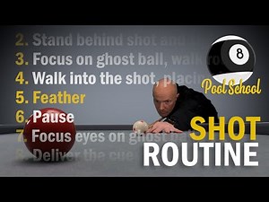 Developing a Shot Routine in Pool | Pool Tutorial | Pool School